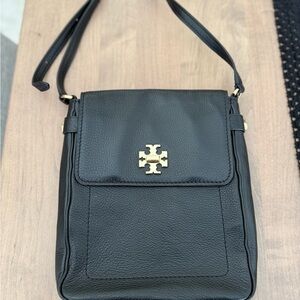 Tory Burch Black Leather Crossbody Bag